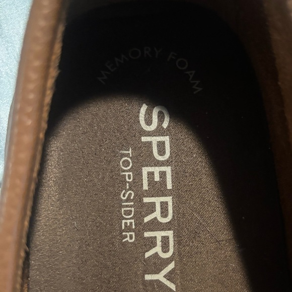 Sperry Brown Moccasin-Style Leather Loafers - Picture 3 of 6